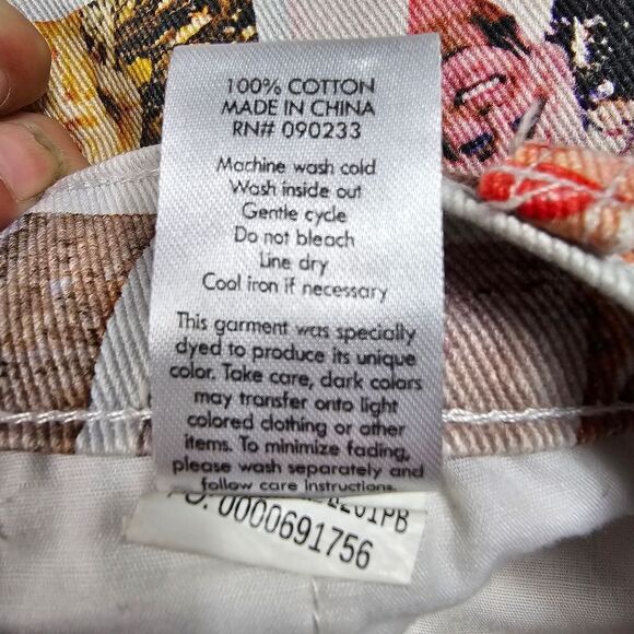 Playboy By Pacsun Polaroid Photo Straight Leg Jeans Men's Size‎ 32 - Picture 12 of 15